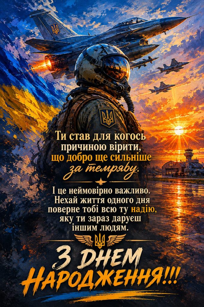 Привітання з Днем народження військового до сліз картинка 4