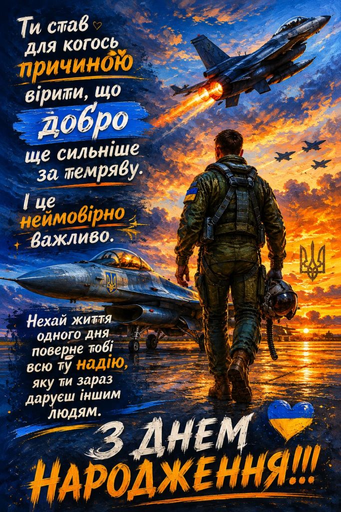 Привітання з Днем народження військового до сліз картинка 5