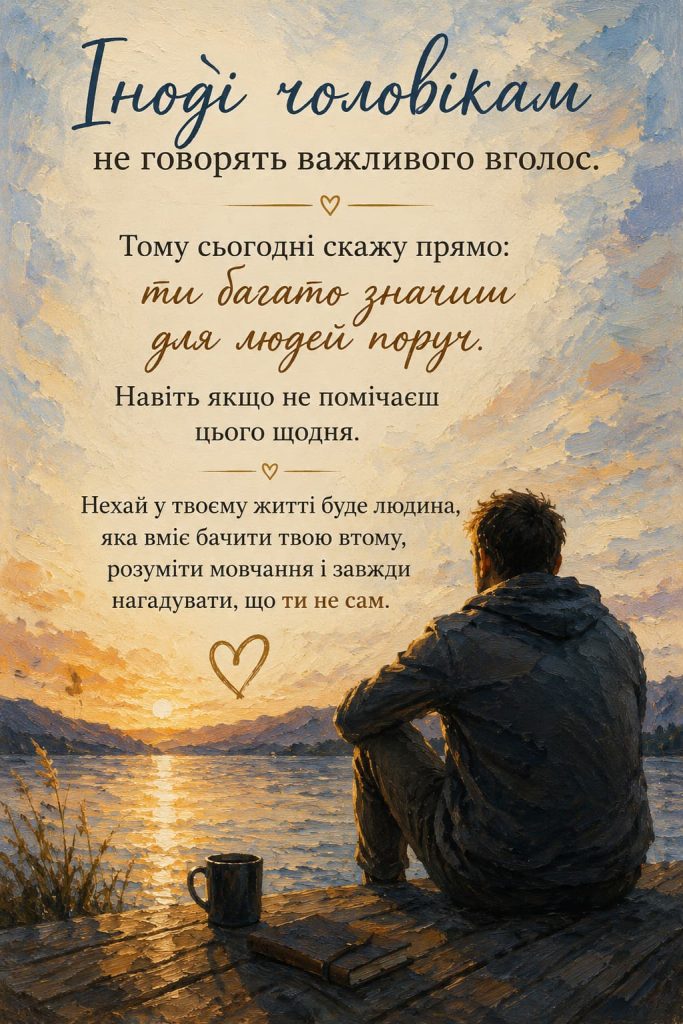 Зворушливі привітання з Днем народження для чоловіків картинка 4