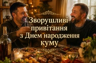 Зворушливі привітання з Днем народження куму