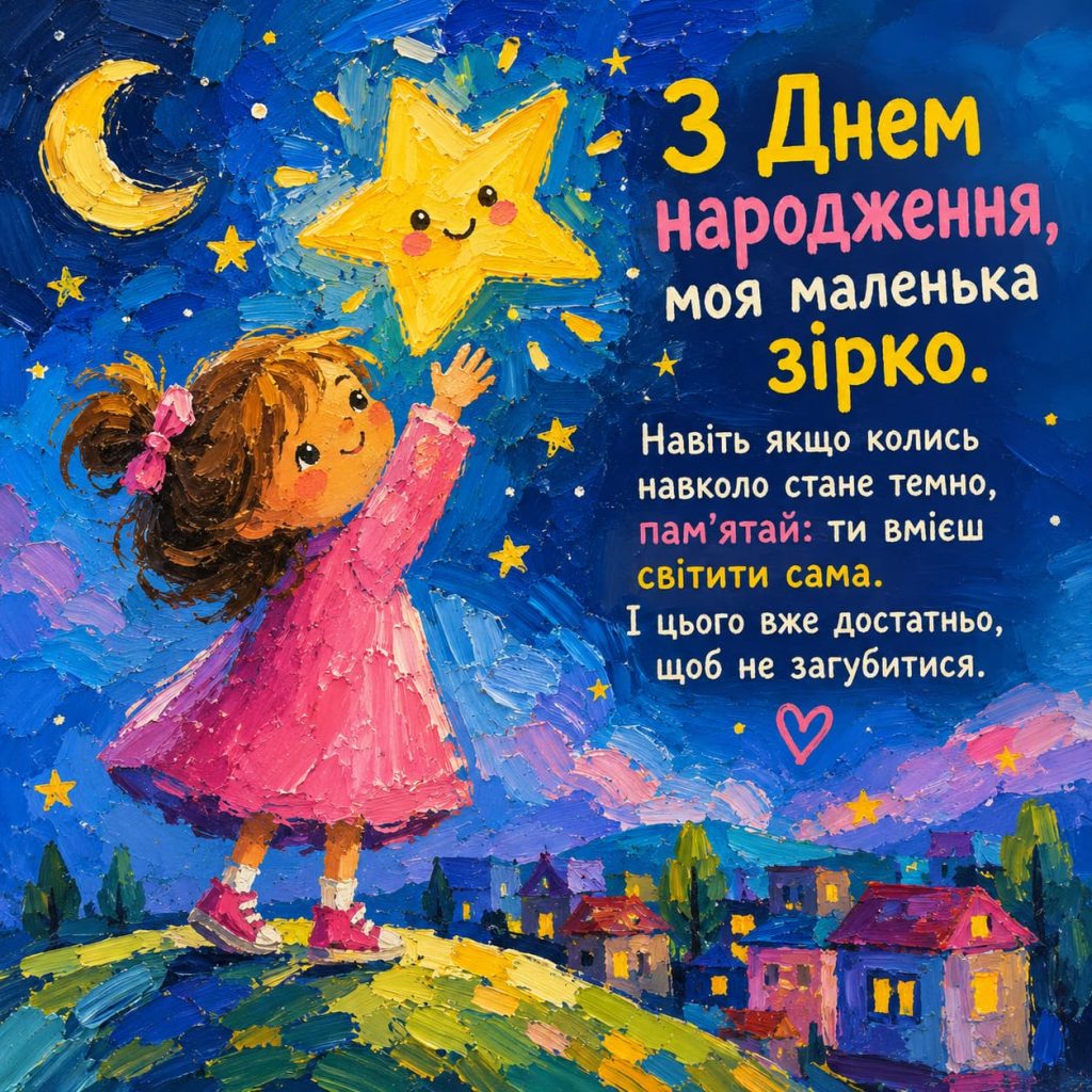 Привітання з Днем народження внучці до сліз картинка 6