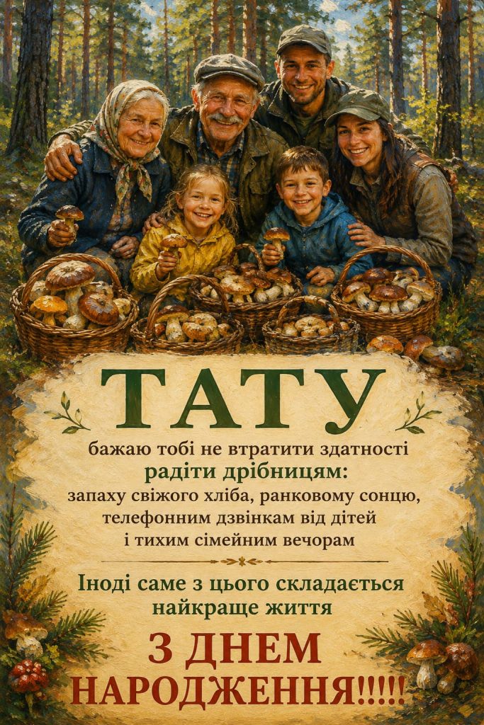 Привітання з Днем народження для тата до сліз картинка 3