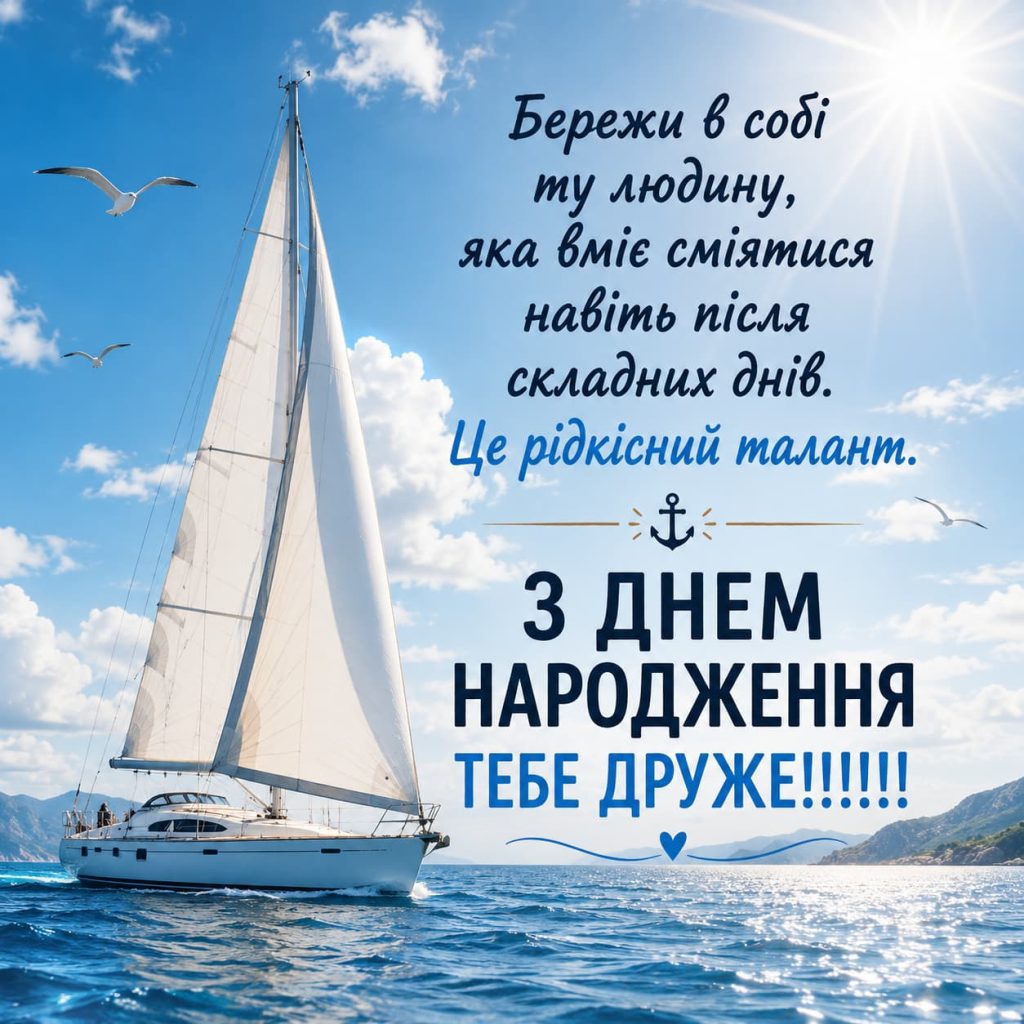 Привітання з Днем народження другу до сліз картинка 7