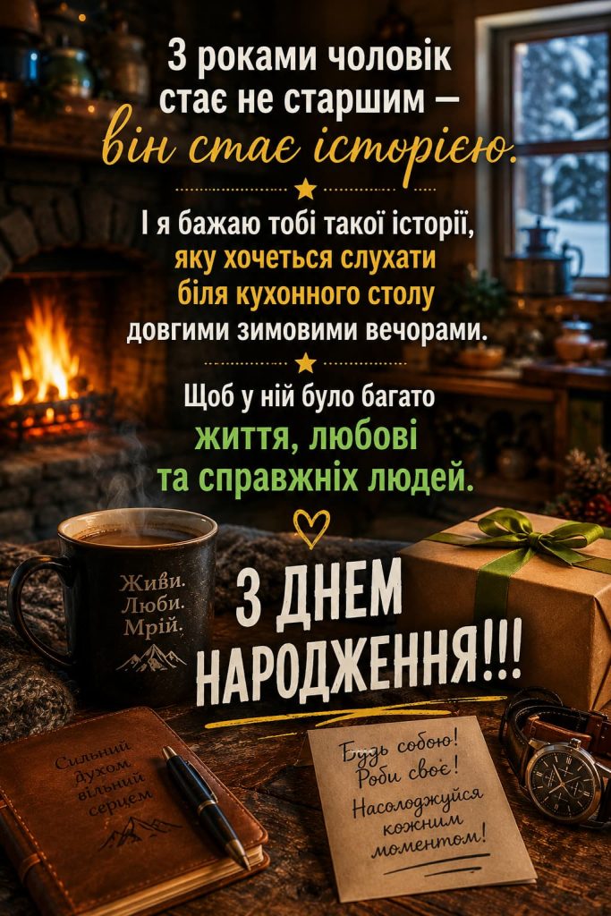 Привітання з Днем народження мужчині до сліз картинка 4