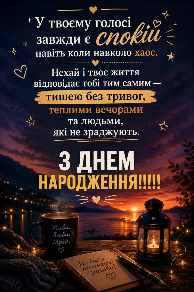 Привітання з Днем народження мужчині до сліз картинка 5