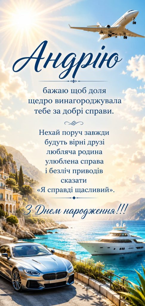 з днем народження андрій картинка 1