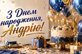 з днем народження андрій