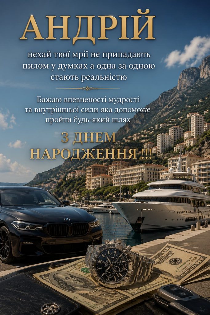 з днем народження андрій картинка 6