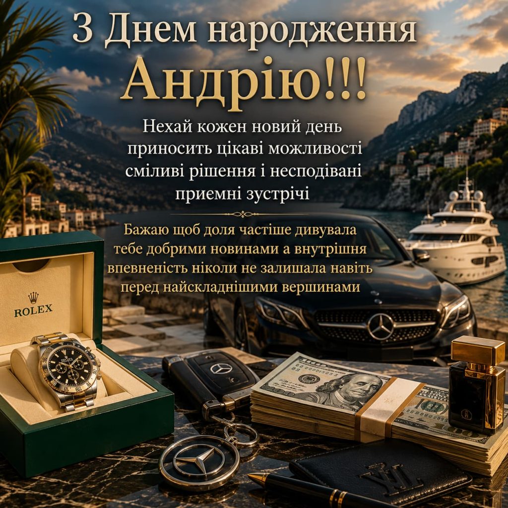 з днем народження андрій картинка 7