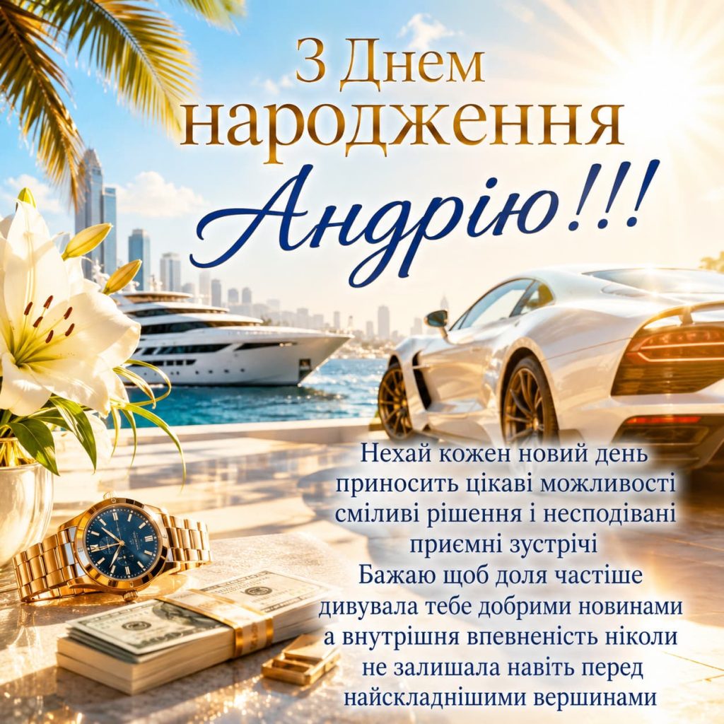 з днем народження андрій картинка 8