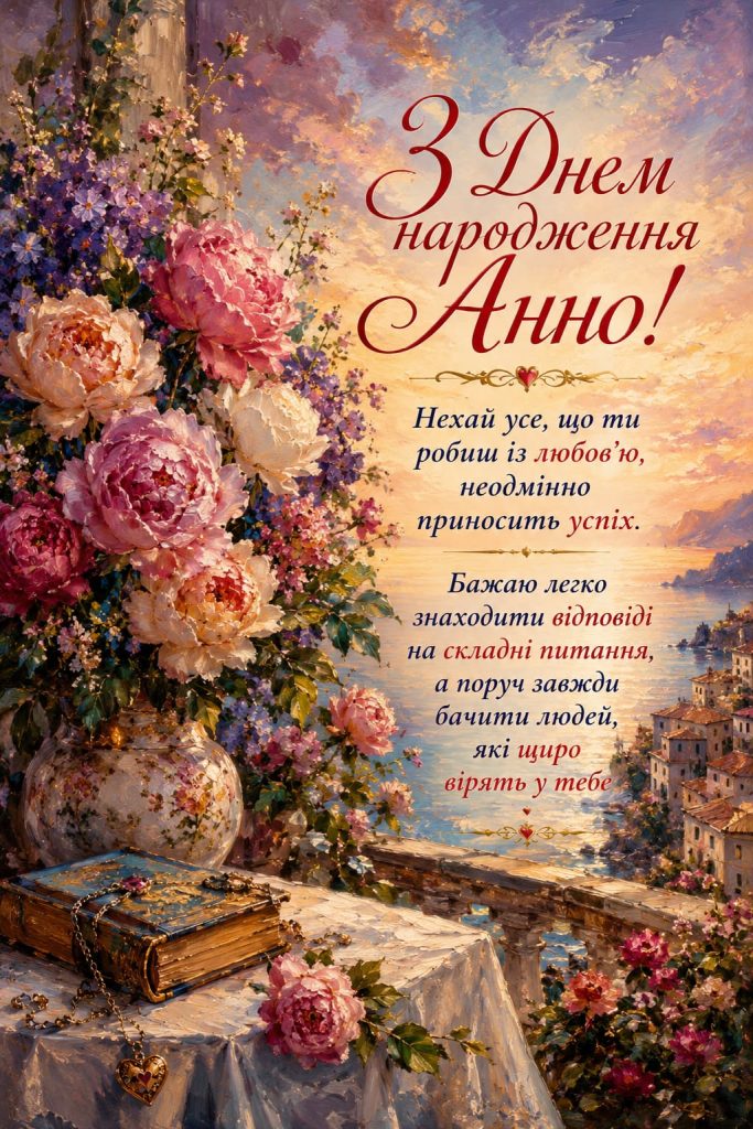 з днем народження анна картинка 4