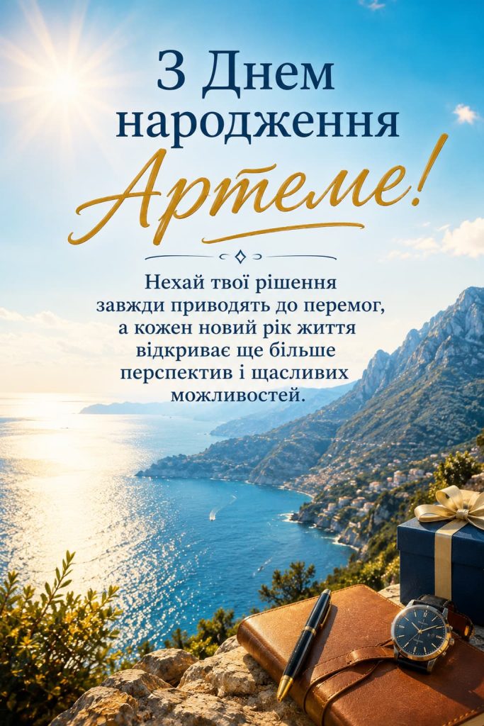 з днем народження артем картинка 4