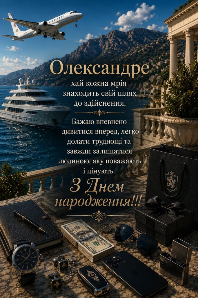 З днем народження Олександр: найщиріші привітання та картинки, що наповнюють цей день силою, теплом і незабутніми емоціями
