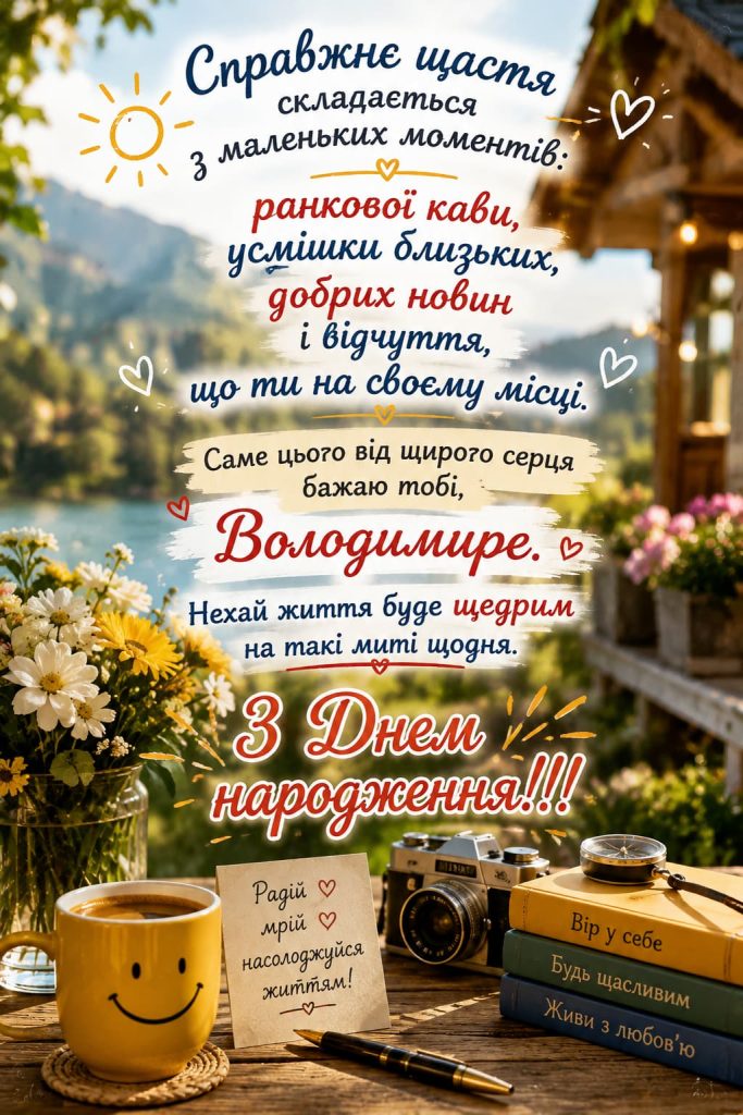 з днем народження володимир картинка 3